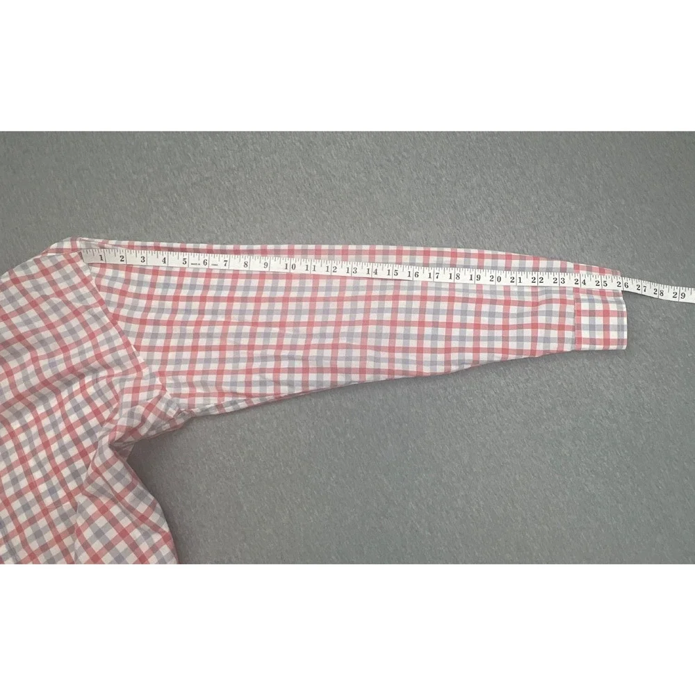 J Crew Shirt Mens Large Plaid 100% Cotton Long‎ Sleeve Button Down